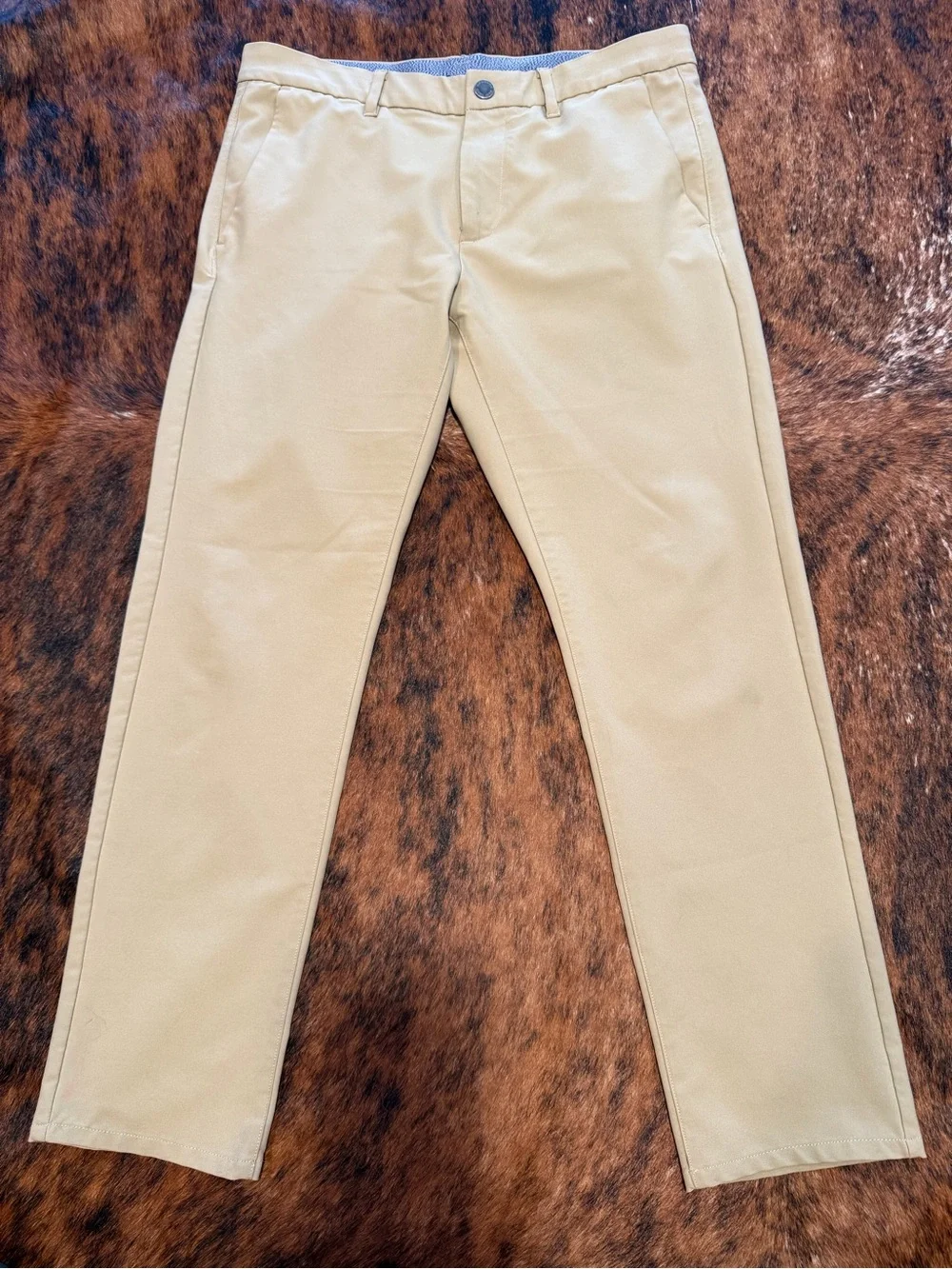 Mens Highland Tour Bonobos Golf 31/28 Tailored Khaki Tan Pants